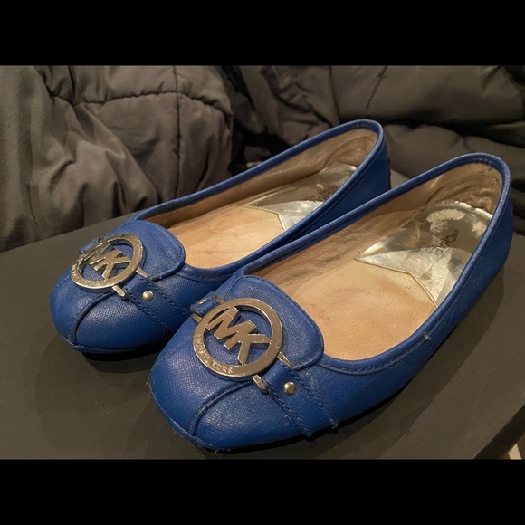 Moccassins bleu royal Michael kors pointure 9 - Picture 1 of 6